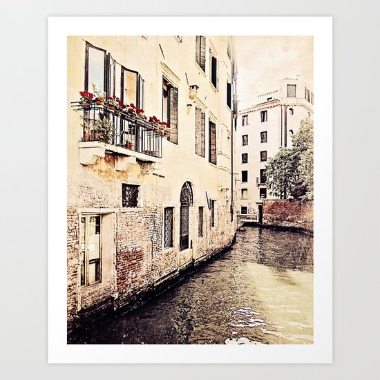 the balcony Art Print