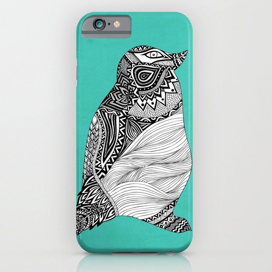 Tribal Penguin iPhone & iPod Case