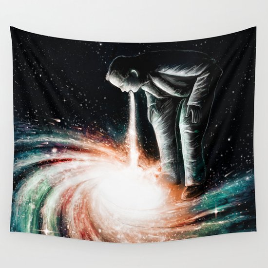 Cosmic Vomit Wall Tapestry
