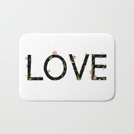 LOVE Bath Mat