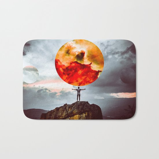 world of possibilities Bath Mat