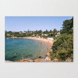 Hidden Beach Canvas Print