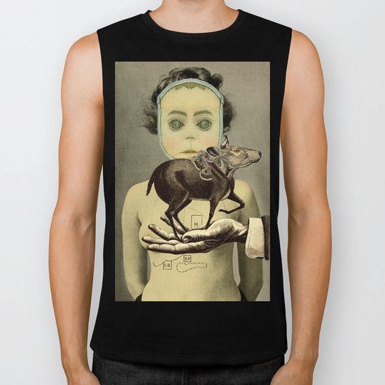STRANGERS BEARING EVEN STRANGER GIFTS Biker Tank