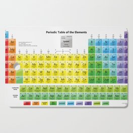 periodic table Cutting Board