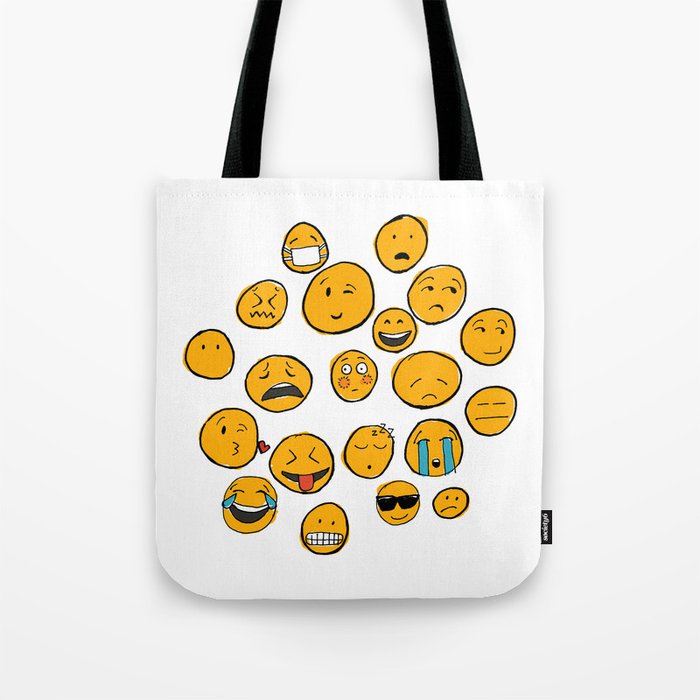 Emoji Family Tote Bag