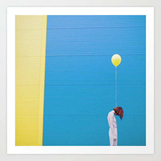 Colour game Art Print