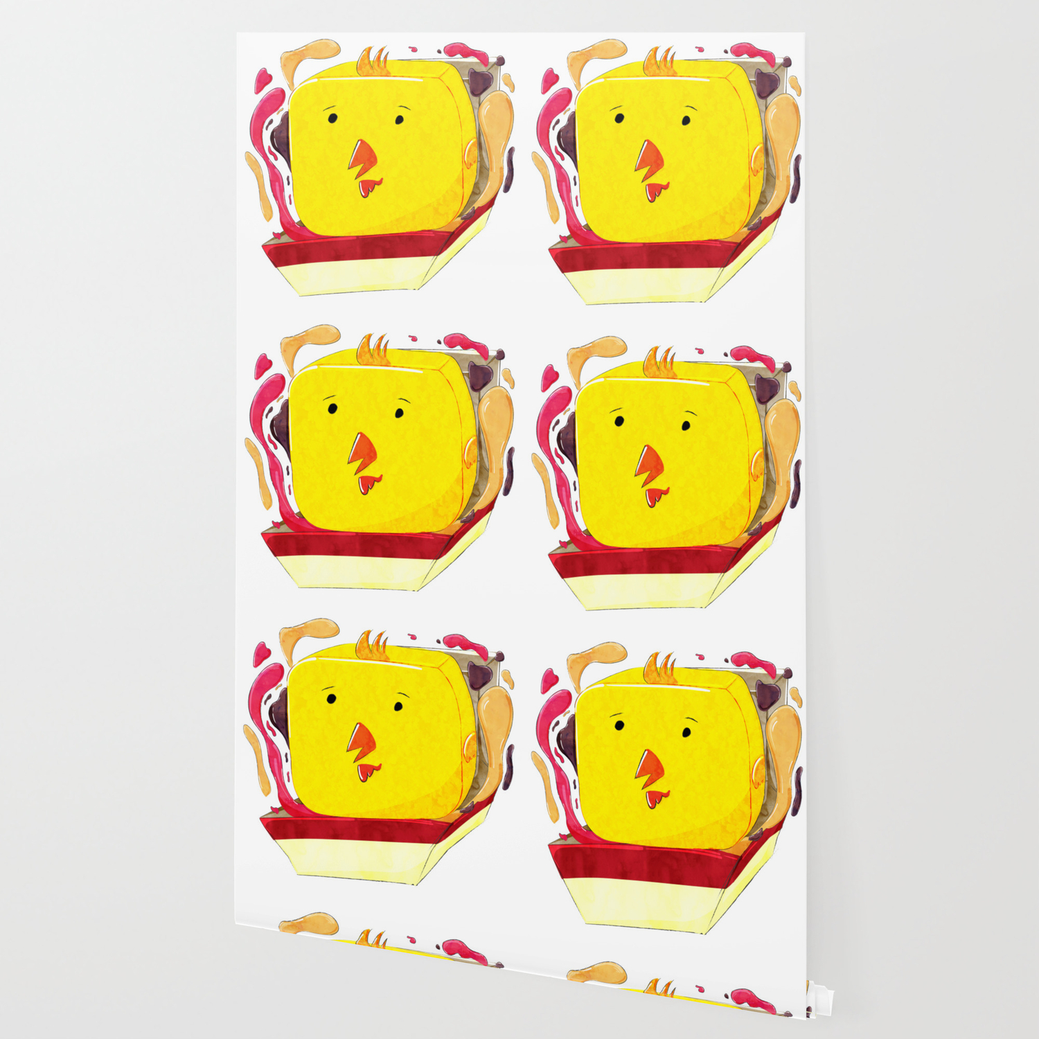 Chicken Nugget Wallpaper By Rafaelmartinez Society6