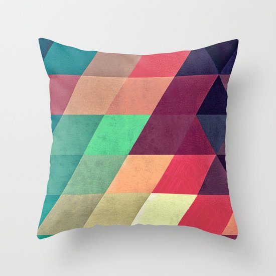 xy tyrquyss Throw Pillow