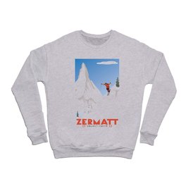 Zermatt, Valais, Switzerland Crewneck Sweatshirt
