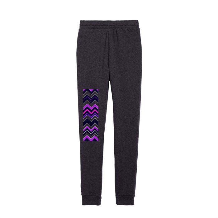 Popular Zig Zag Knitted Lines Collection Kids Joggers