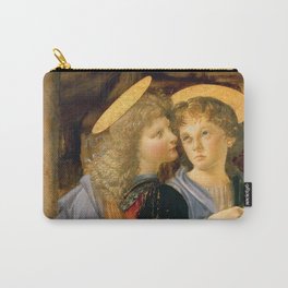 Andrea del Verrocchio, Leonardo da Vinci "Baptism of Christ"(detail) Carry-All Pouch