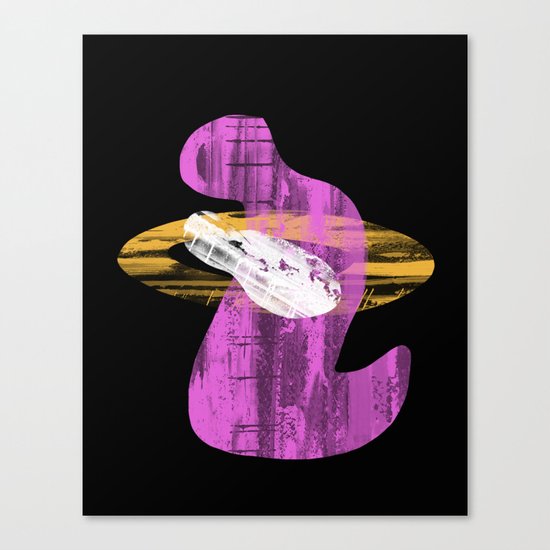 A Mother's Love - Abstract, pastel artwork Canvas Print