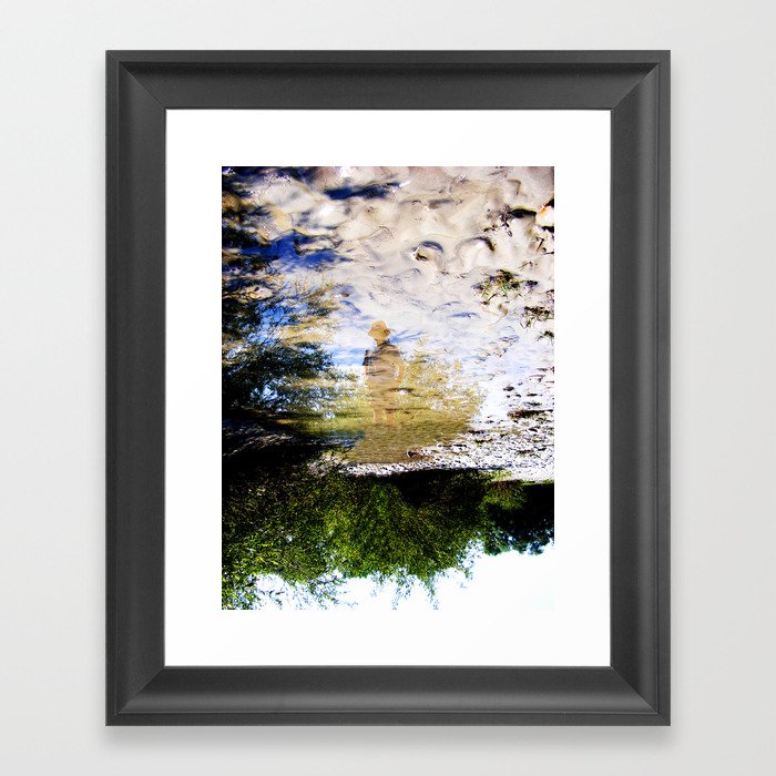 Lonely Counterpart Framed Art Print