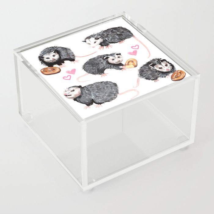 Possums and Pastries Acrylic Box