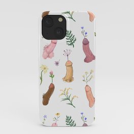 Flower Dicks iPhone Case