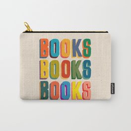 Books books books Carry-All Pouch