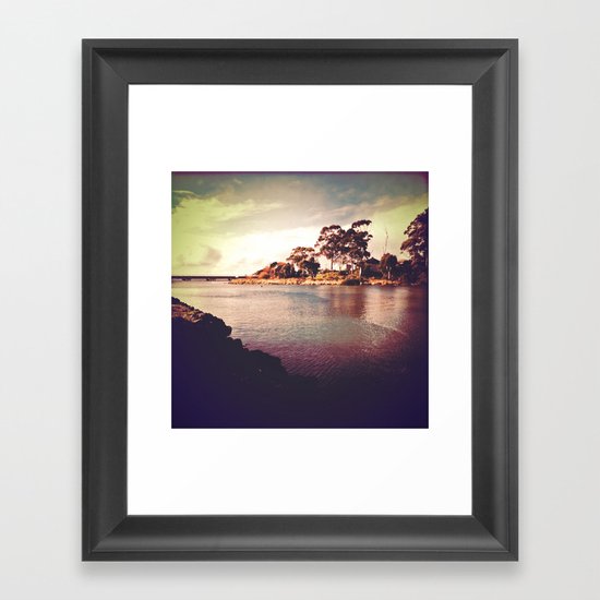 I am not an adventurer by choice but by fate. Framed Art Print