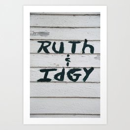 Ruth and Idgie Art Print