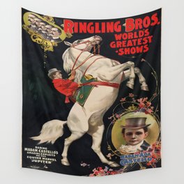 Vintage poster - Circus Wall Tapestry