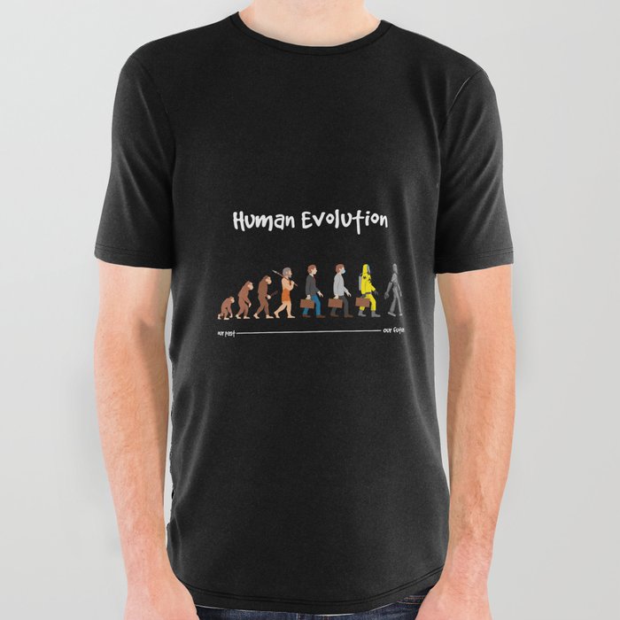 Evolution - our future All Over Graphic Tee
