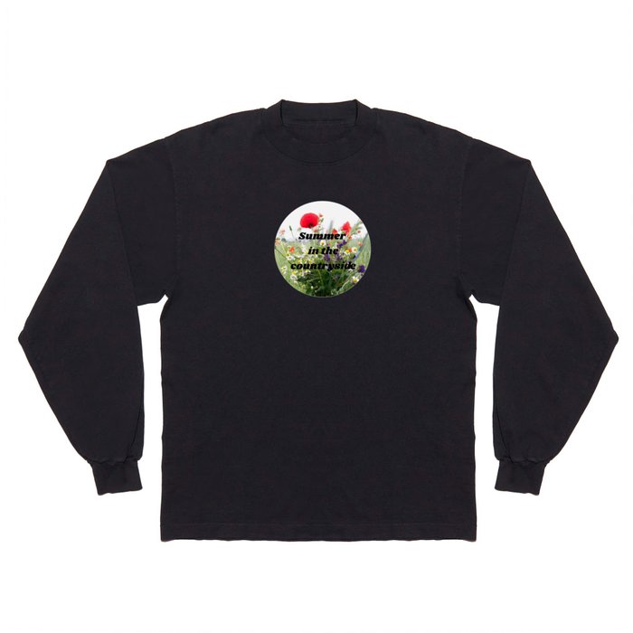 Summer in the countryside Long Sleeve T Shirt