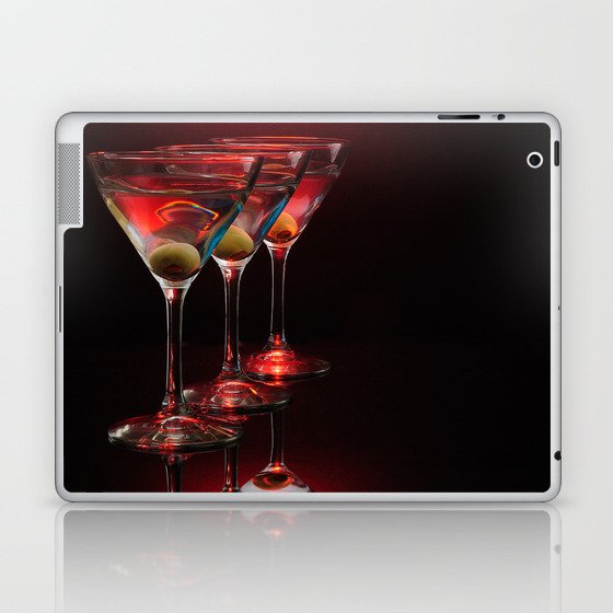 Red hot martinis. Laptop & iPad Skin
