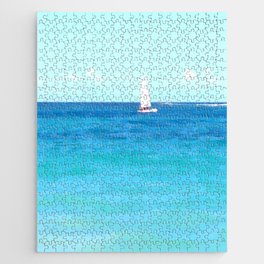 Summer Sailboating | Nadia Bonello Jigsaw Puzzle