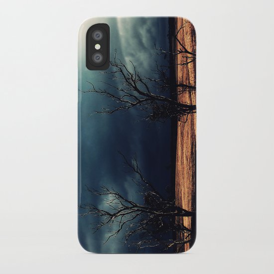 The relief of an Aussie drover iPhone Case