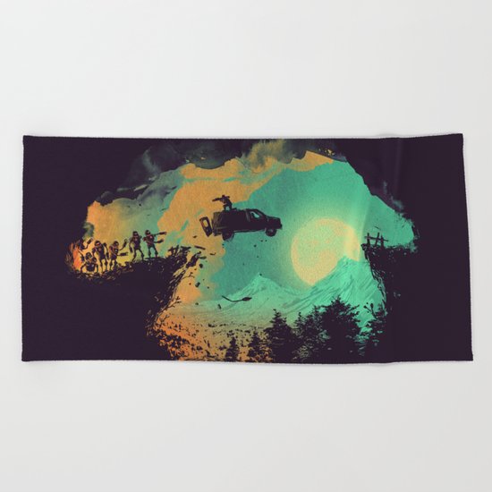 Leap of Faith Beach Towel