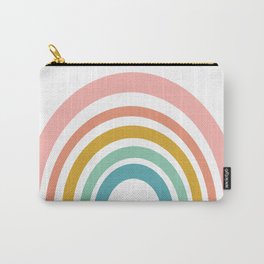 Simple Happy Rainbow Art Carry-All Pouch
