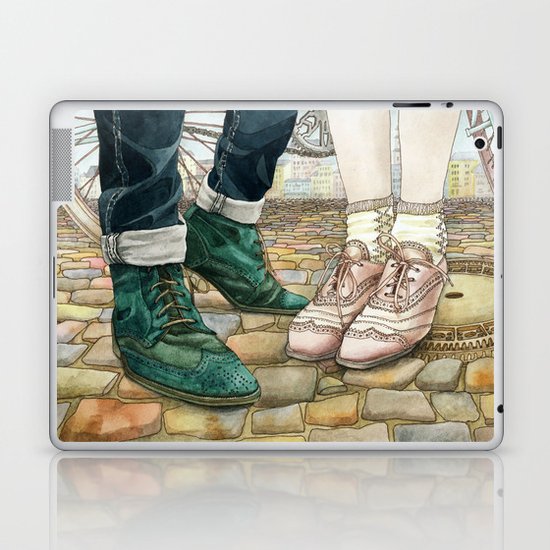 Brogues for a date Laptop & iPad Skin