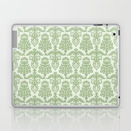 Strawberry Chandelier Pattern 552 Sage Green Laptop Skin