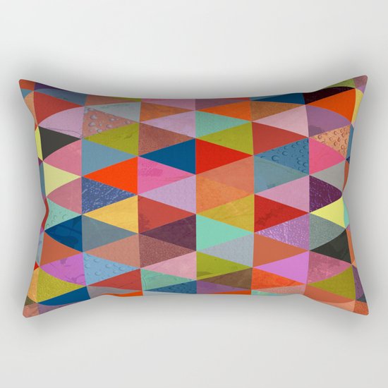 Abstract #287 Rectangular Pillow
