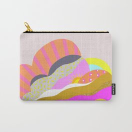 Bright pop art storm cloud graphic Carry-All Pouch