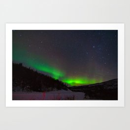 Norway Northern Lights  Art Print