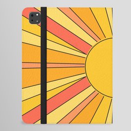 Sun rays iPad Folio Case