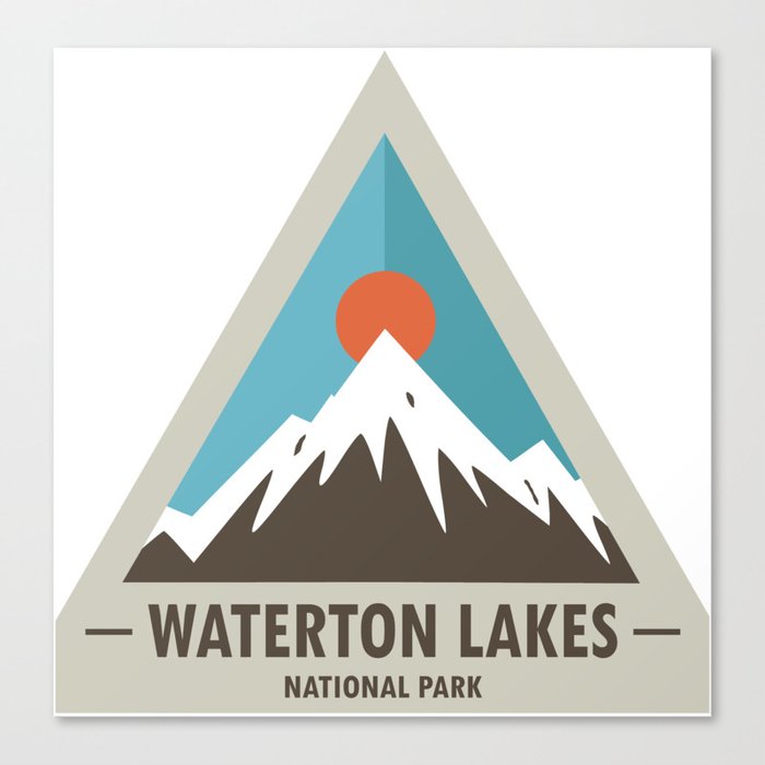 Waterton Lakes National Park Canvas Print