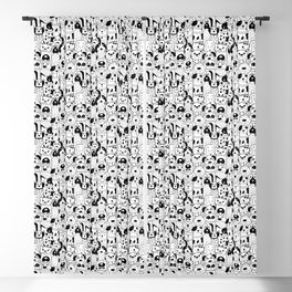 Mob of dogs Blackout Curtain