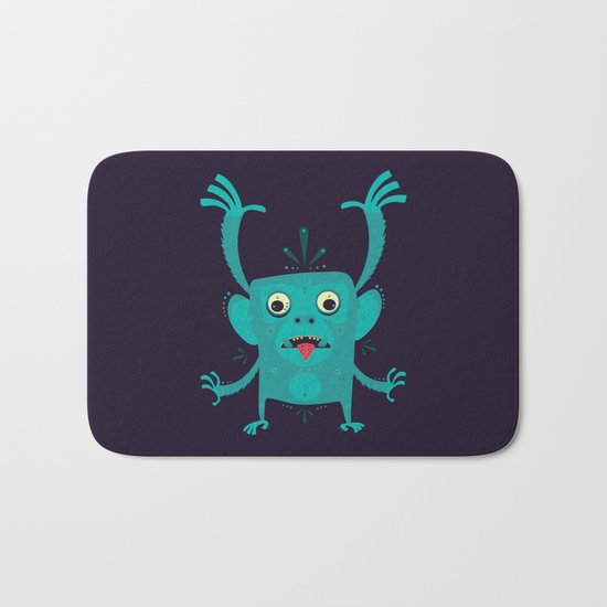 CREATURE N0#4IVI Bath Mat
