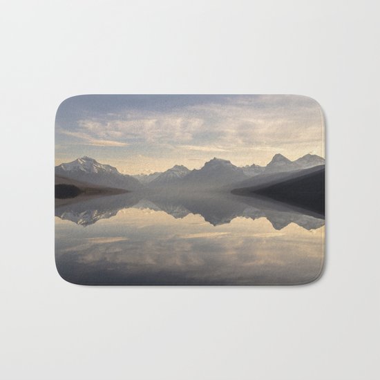 Landscape Reflections #mountain Bath Mat