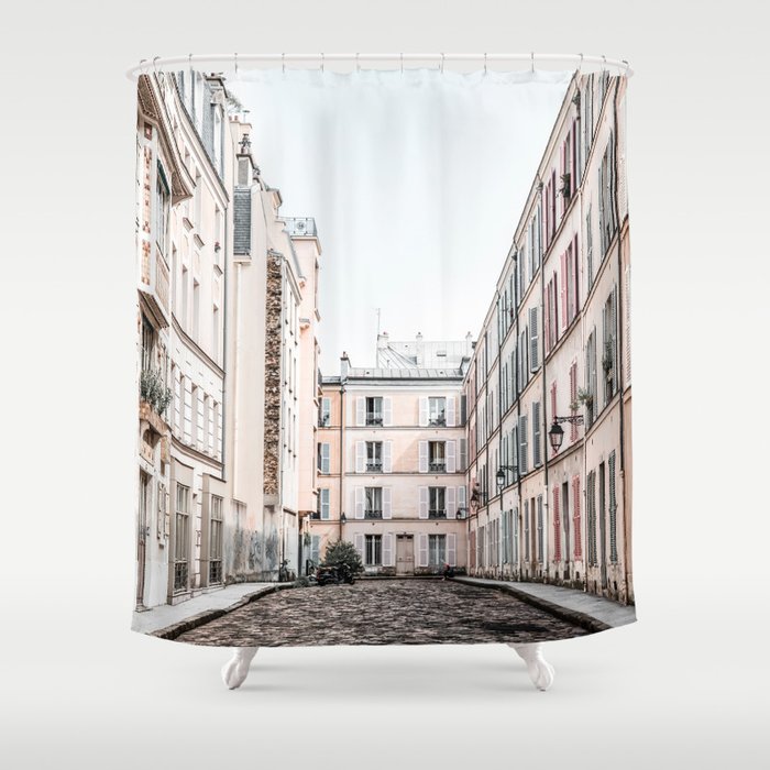 Paris France Streets Shower Curtain