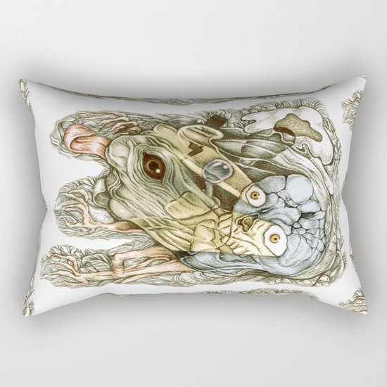 monster Rectangular Pillow