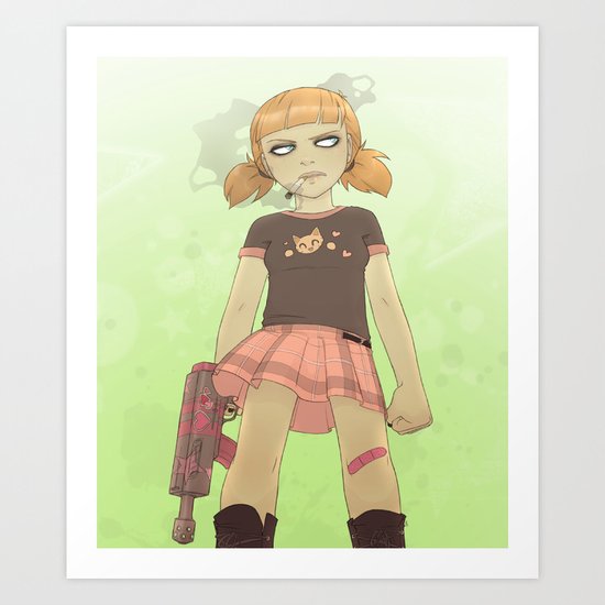Bang Bang Art Print