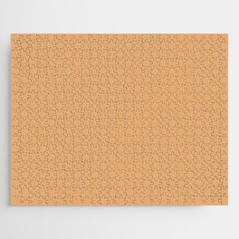 FAWN SOLID COLOR. Warm Pastel plain pattern Jigsaw Puzzle