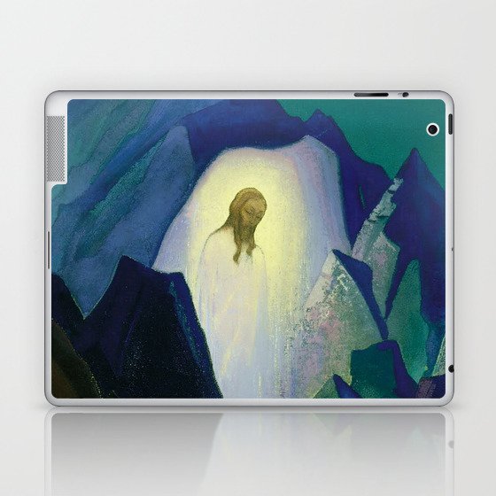 “Christ in the Desert” by Nicholas Roerich Laptop & iPad Skin