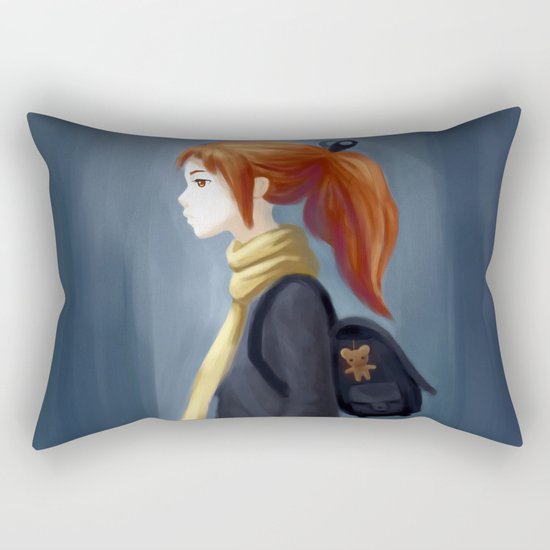 Rainy Days Rectangular Pillow