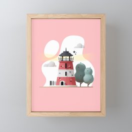 Lighthouse Framed Mini Art Print