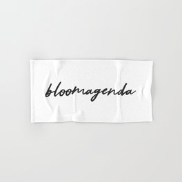 bloomagenda Hand & Bath Towel
