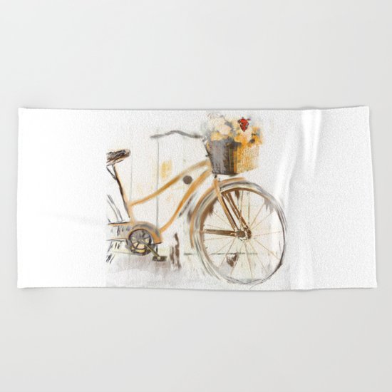 Bicycle Beach Towel
