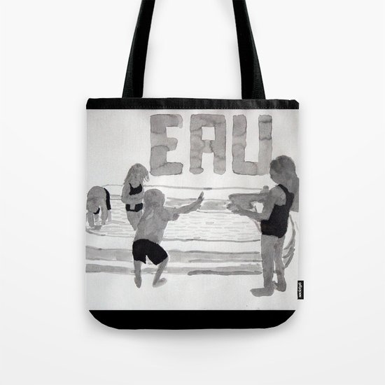 Agua - Eau - Water Tote Bag